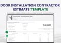 Free Contractor Estimate Templates, Editable and Printable