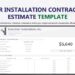 Free Contractor Estimate Templates, Editable and Printable